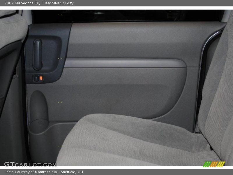 Clear Silver / Gray 2009 Kia Sedona EX