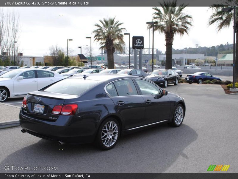 Smoky Granite Mica / Black 2007 Lexus GS 430