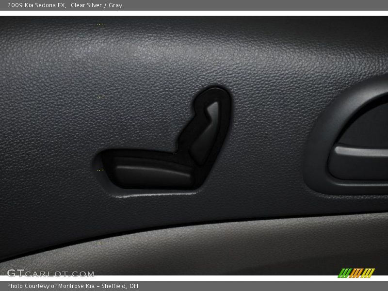 Clear Silver / Gray 2009 Kia Sedona EX