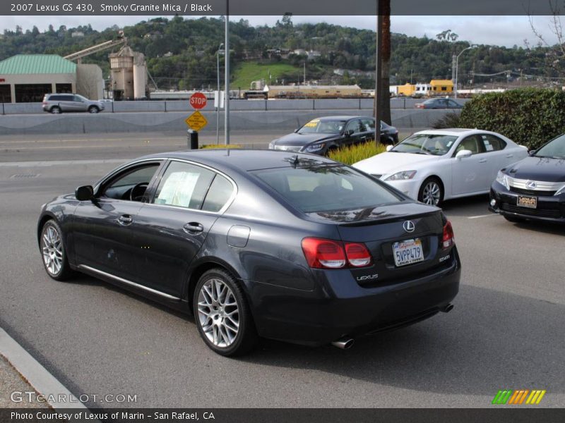 Smoky Granite Mica / Black 2007 Lexus GS 430