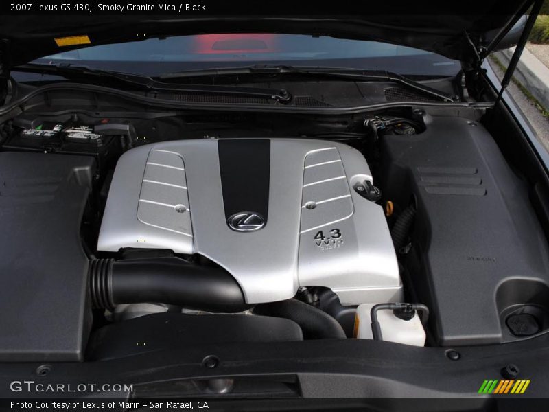 Smoky Granite Mica / Black 2007 Lexus GS 430