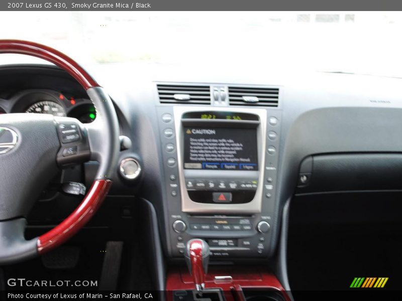 Smoky Granite Mica / Black 2007 Lexus GS 430