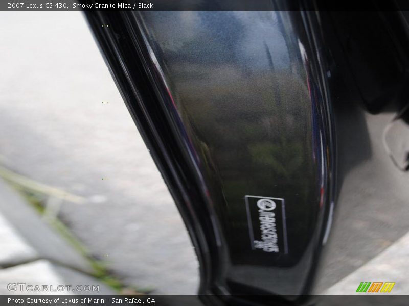 Smoky Granite Mica / Black 2007 Lexus GS 430