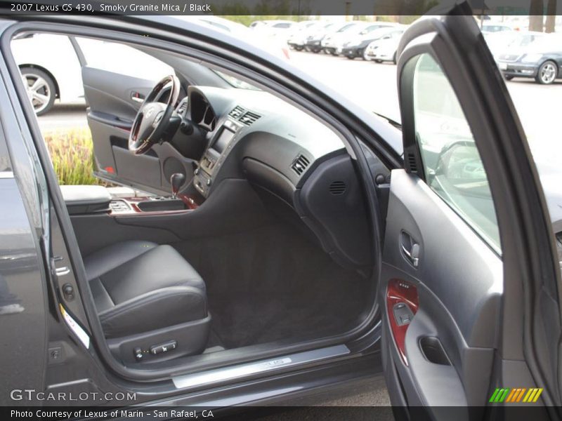 Smoky Granite Mica / Black 2007 Lexus GS 430
