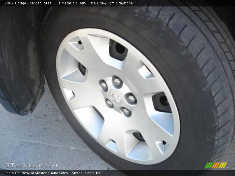 Steel Blue Metallic / Dark Slate Gray/Light Graystone 2007 Dodge Charger