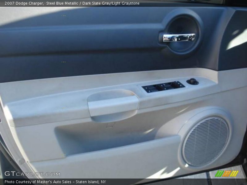 Steel Blue Metallic / Dark Slate Gray/Light Graystone 2007 Dodge Charger