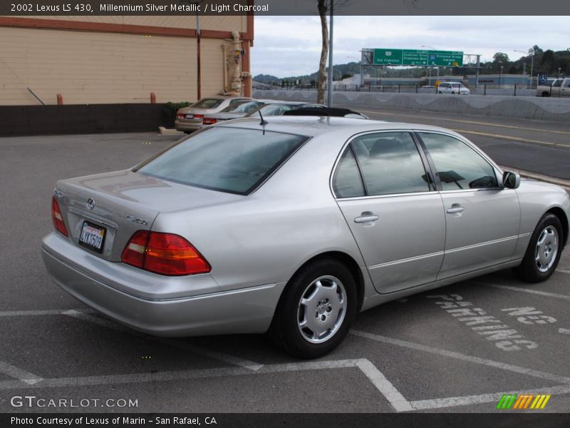 Millennium Silver Metallic / Light Charcoal 2002 Lexus LS 430