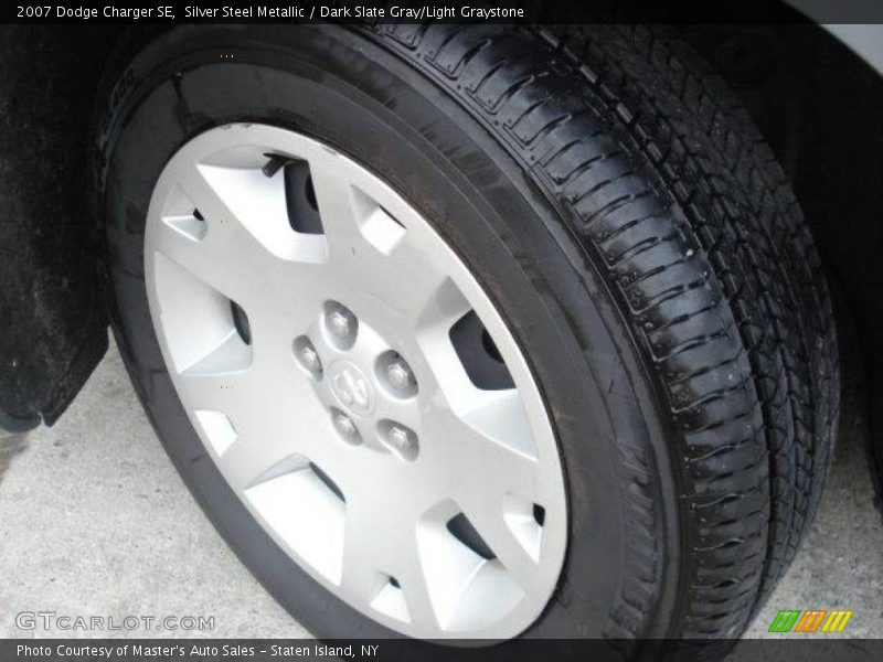Silver Steel Metallic / Dark Slate Gray/Light Graystone 2007 Dodge Charger SE