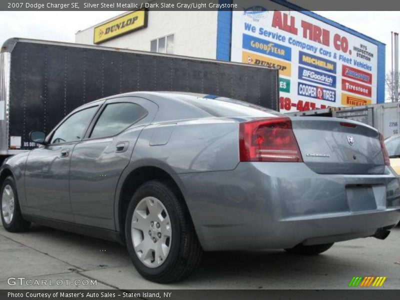 Silver Steel Metallic / Dark Slate Gray/Light Graystone 2007 Dodge Charger SE