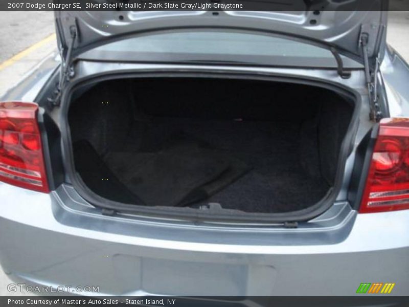 Silver Steel Metallic / Dark Slate Gray/Light Graystone 2007 Dodge Charger SE