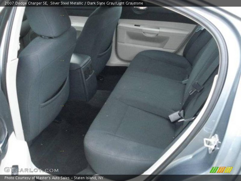 Silver Steel Metallic / Dark Slate Gray/Light Graystone 2007 Dodge Charger SE