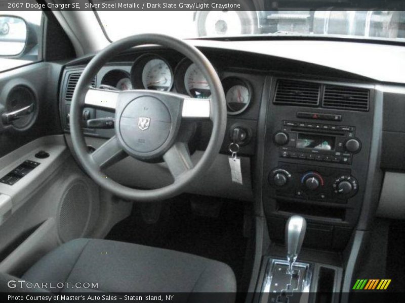 Silver Steel Metallic / Dark Slate Gray/Light Graystone 2007 Dodge Charger SE
