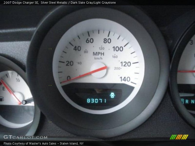 Silver Steel Metallic / Dark Slate Gray/Light Graystone 2007 Dodge Charger SE