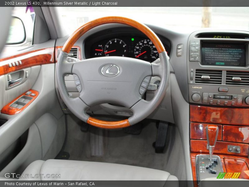 Millennium Silver Metallic / Light Charcoal 2002 Lexus LS 430