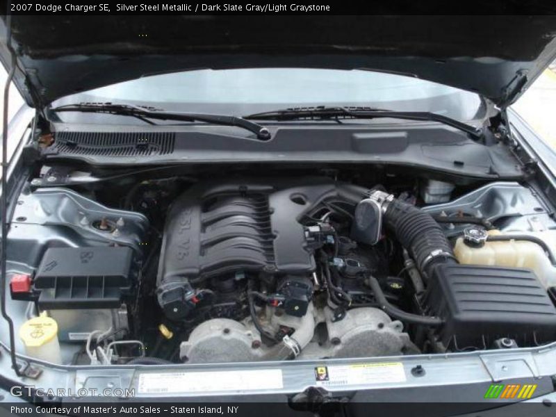 Silver Steel Metallic / Dark Slate Gray/Light Graystone 2007 Dodge Charger SE