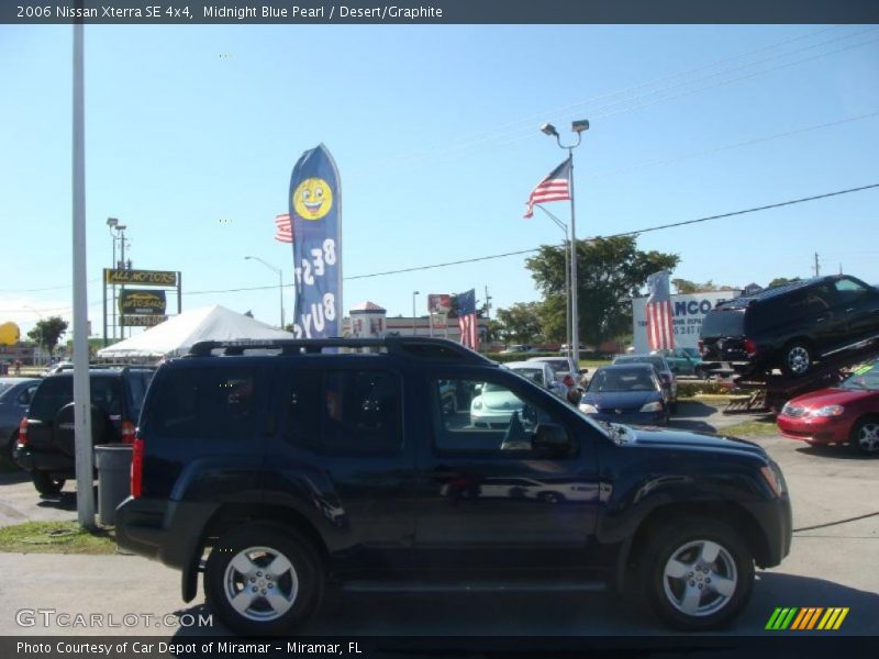 Midnight Blue Pearl / Desert/Graphite 2006 Nissan Xterra SE 4x4