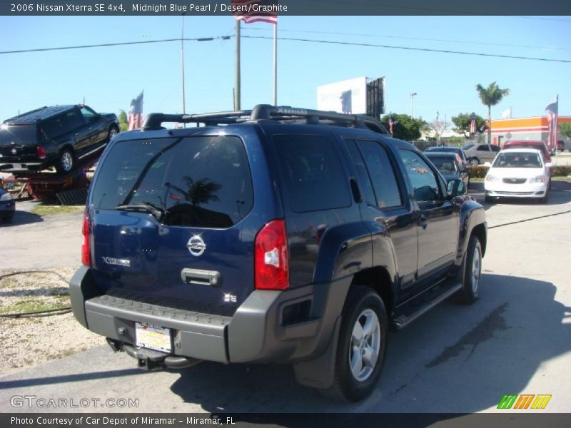 Midnight Blue Pearl / Desert/Graphite 2006 Nissan Xterra SE 4x4