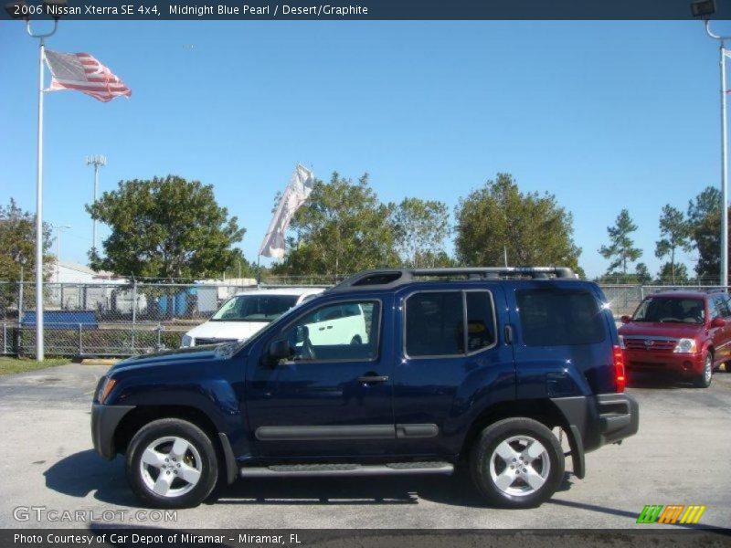 Midnight Blue Pearl / Desert/Graphite 2006 Nissan Xterra SE 4x4