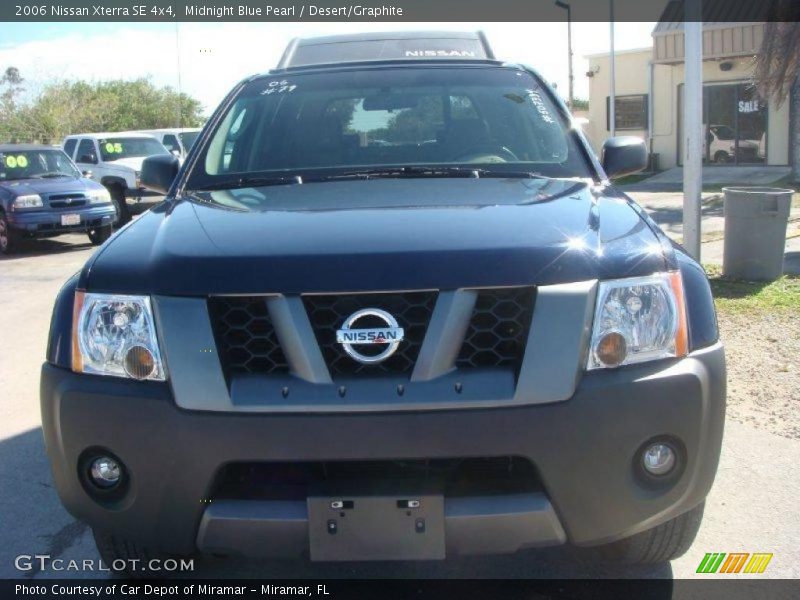 Midnight Blue Pearl / Desert/Graphite 2006 Nissan Xterra SE 4x4