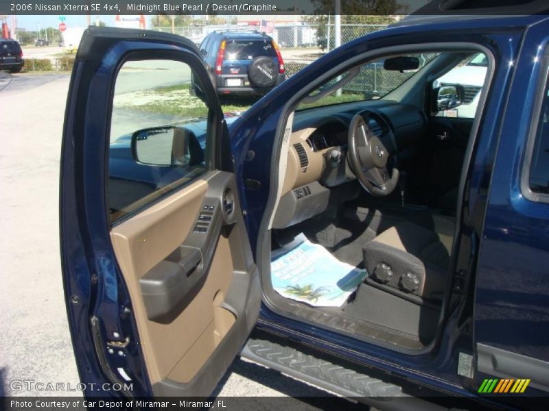 Midnight Blue Pearl / Desert/Graphite 2006 Nissan Xterra SE 4x4