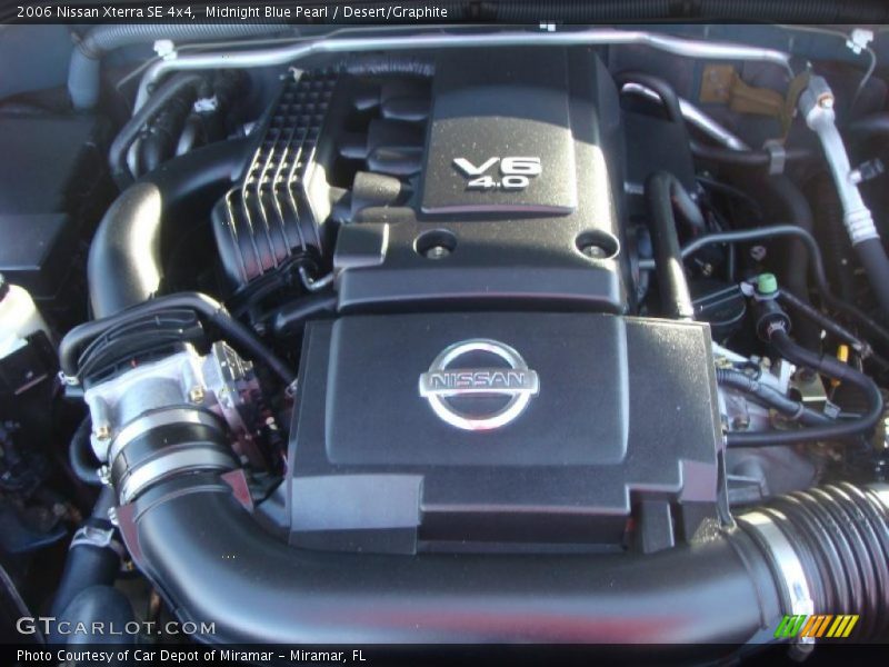 Midnight Blue Pearl / Desert/Graphite 2006 Nissan Xterra SE 4x4
