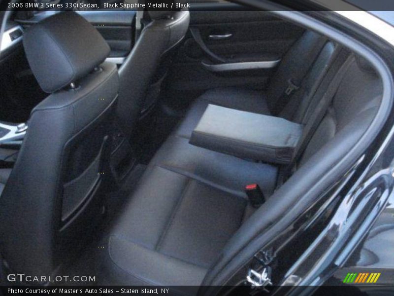 Black Sapphire Metallic / Black 2006 BMW 3 Series 330i Sedan