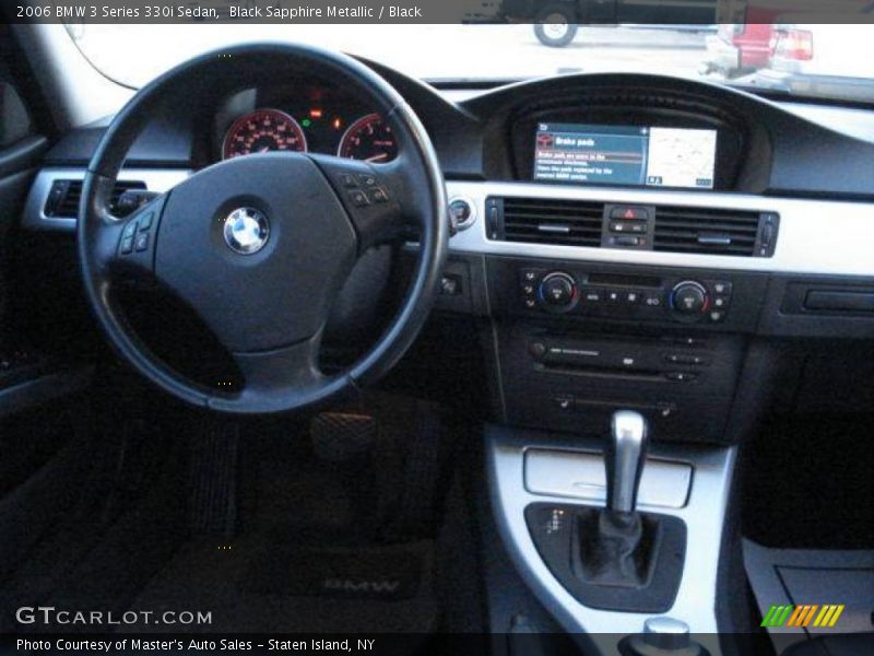 Black Sapphire Metallic / Black 2006 BMW 3 Series 330i Sedan
