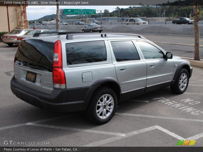 Silver Metallic / Beige/Light Sand 2004 Volvo XC70 AWD