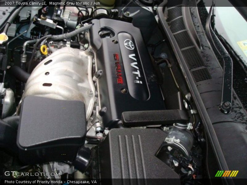 Magnetic Gray Metallic / Ash 2007 Toyota Camry LE