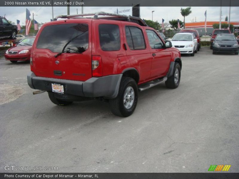 Aztec Red / Dusk 2000 Nissan Xterra XE V6