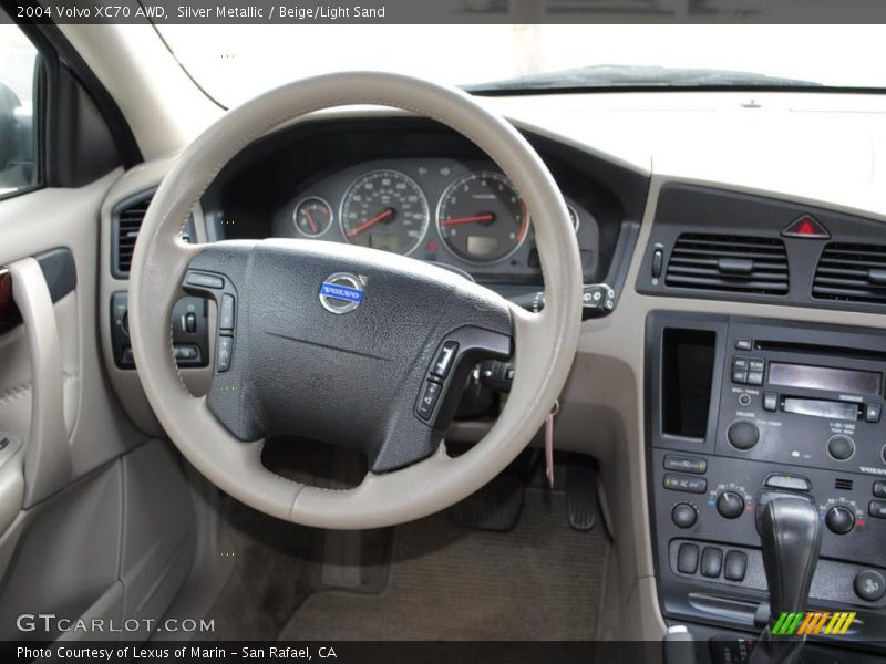 Silver Metallic / Beige/Light Sand 2004 Volvo XC70 AWD