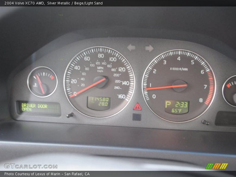 Silver Metallic / Beige/Light Sand 2004 Volvo XC70 AWD