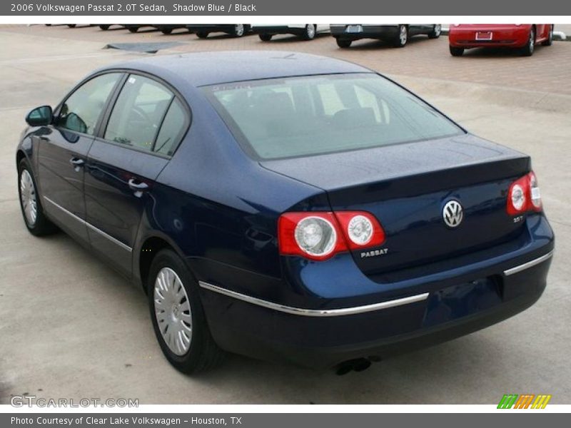 Shadow Blue / Black 2006 Volkswagen Passat 2.0T Sedan