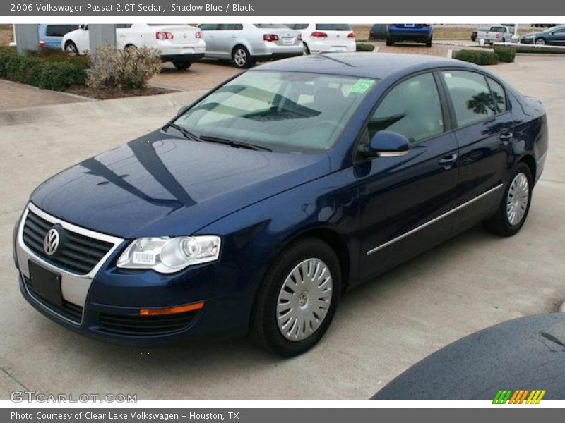 Shadow Blue / Black 2006 Volkswagen Passat 2.0T Sedan