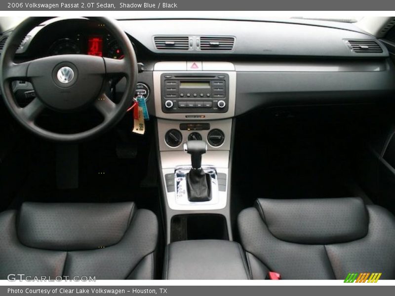 Shadow Blue / Black 2006 Volkswagen Passat 2.0T Sedan