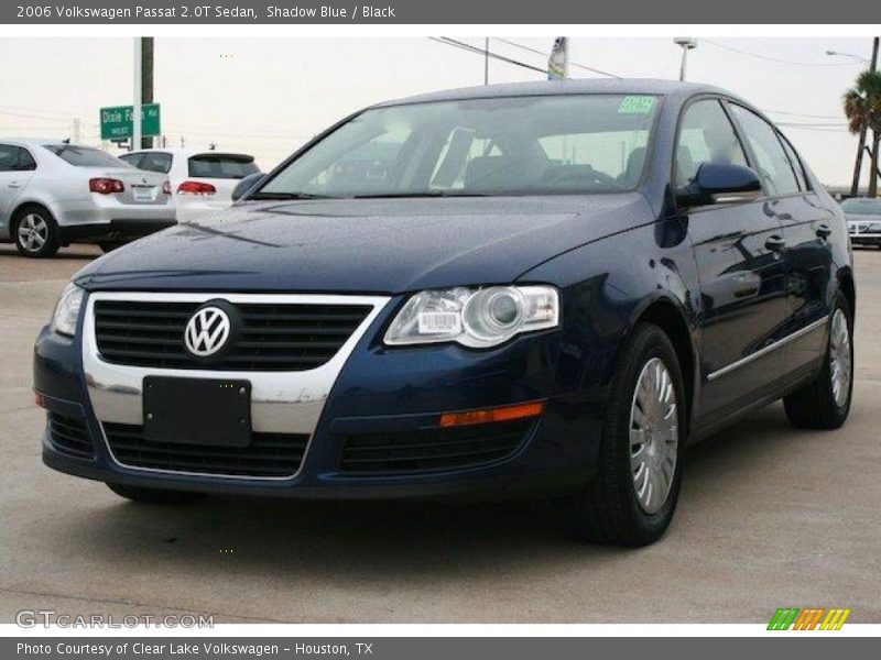 Shadow Blue / Black 2006 Volkswagen Passat 2.0T Sedan