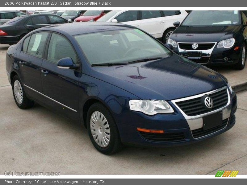 Shadow Blue / Black 2006 Volkswagen Passat 2.0T Sedan