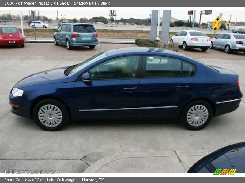 Shadow Blue / Black 2006 Volkswagen Passat 2.0T Sedan