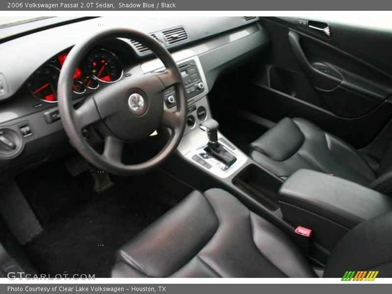 Shadow Blue / Black 2006 Volkswagen Passat 2.0T Sedan