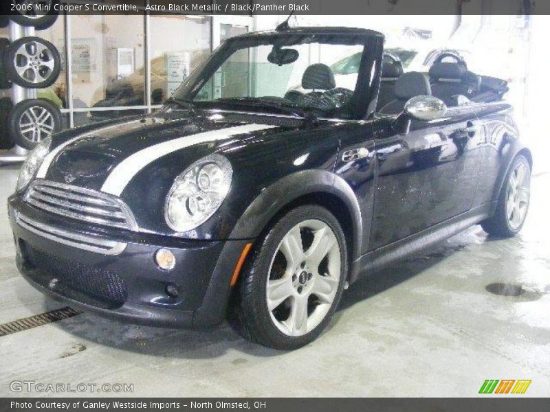 Astro Black Metallic / Black/Panther Black 2006 Mini Cooper S Convertible