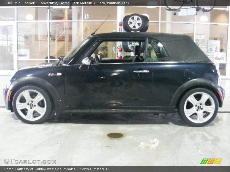 Astro Black Metallic / Black/Panther Black 2006 Mini Cooper S Convertible