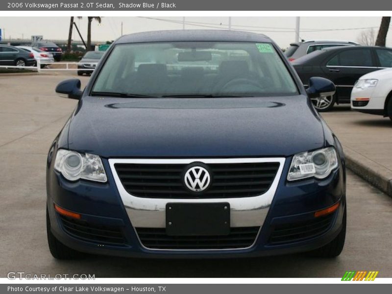 Shadow Blue / Black 2006 Volkswagen Passat 2.0T Sedan