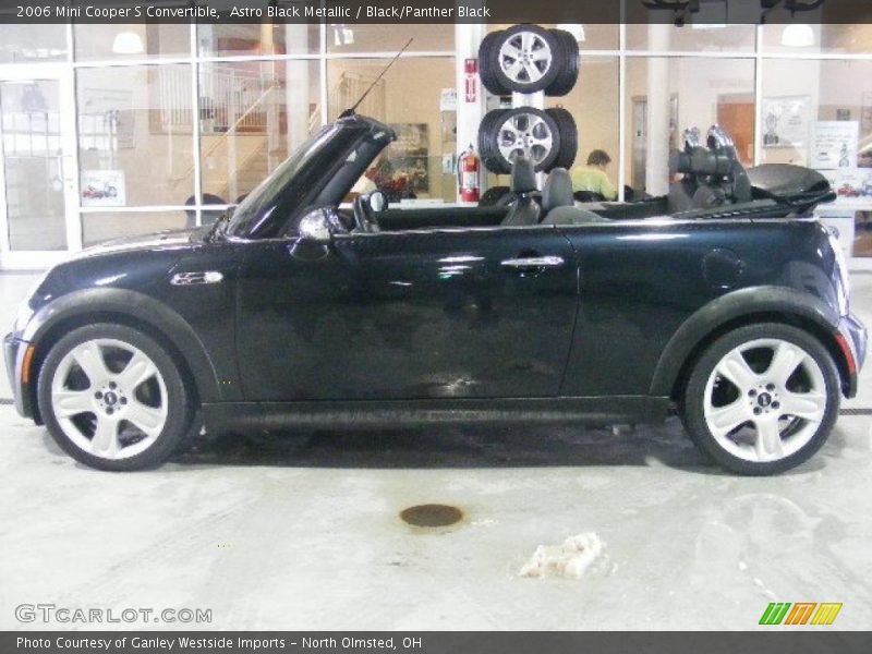 Astro Black Metallic / Black/Panther Black 2006 Mini Cooper S Convertible