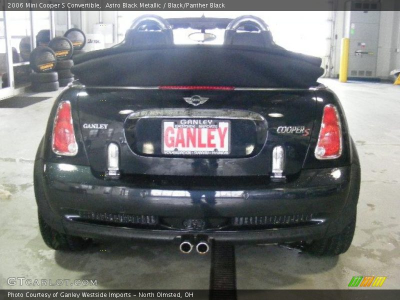 Astro Black Metallic / Black/Panther Black 2006 Mini Cooper S Convertible
