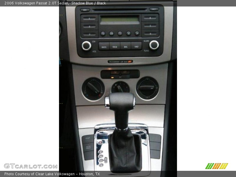 Shadow Blue / Black 2006 Volkswagen Passat 2.0T Sedan