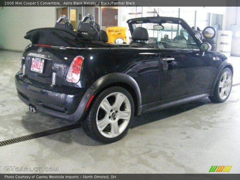 Astro Black Metallic / Black/Panther Black 2006 Mini Cooper S Convertible