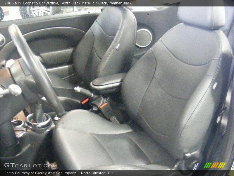 Astro Black Metallic / Black/Panther Black 2006 Mini Cooper S Convertible