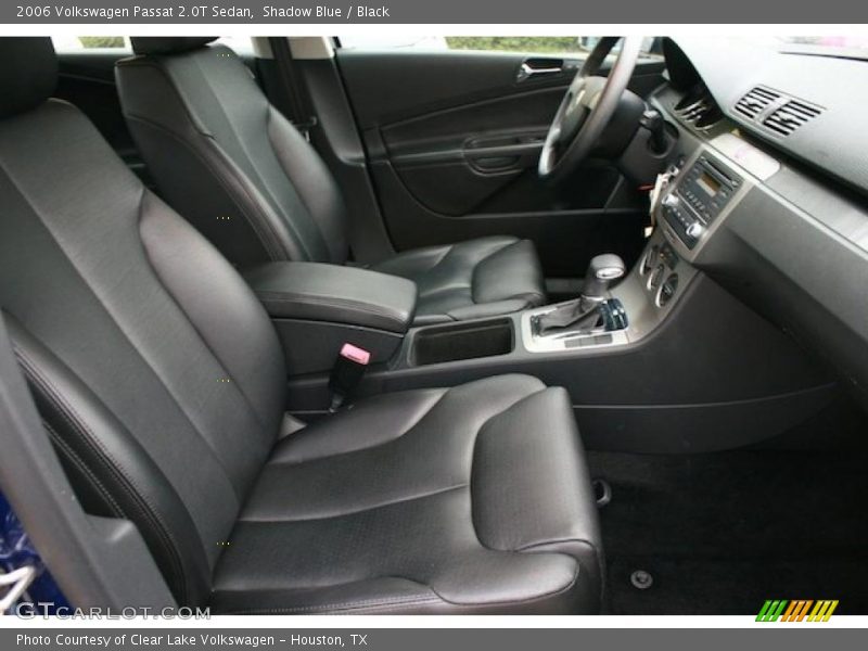 Shadow Blue / Black 2006 Volkswagen Passat 2.0T Sedan