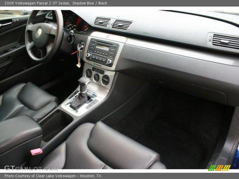 Shadow Blue / Black 2006 Volkswagen Passat 2.0T Sedan