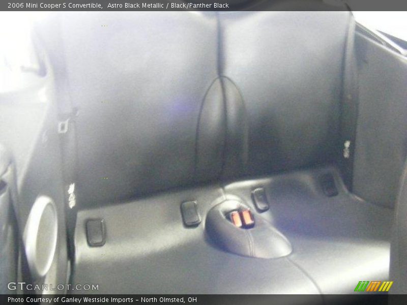 Astro Black Metallic / Black/Panther Black 2006 Mini Cooper S Convertible